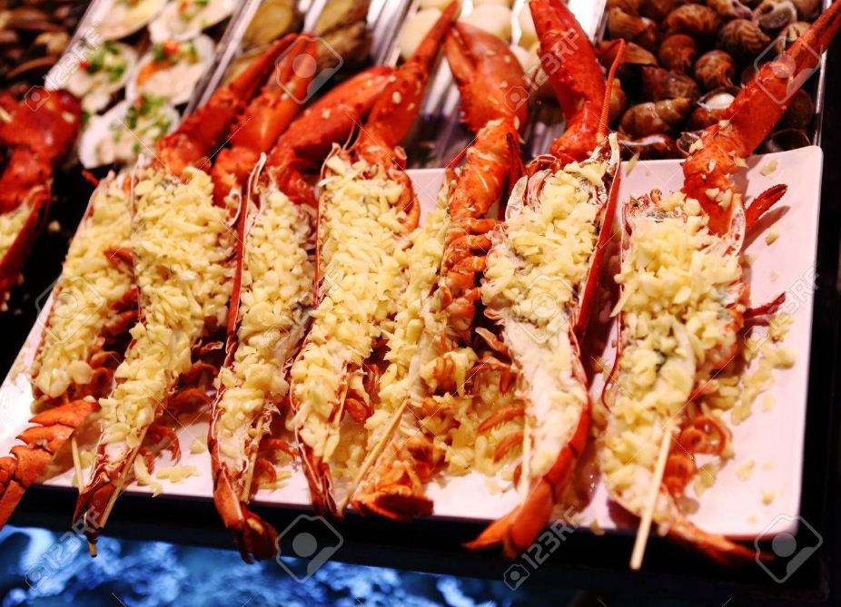 grilled lobster taipei night market