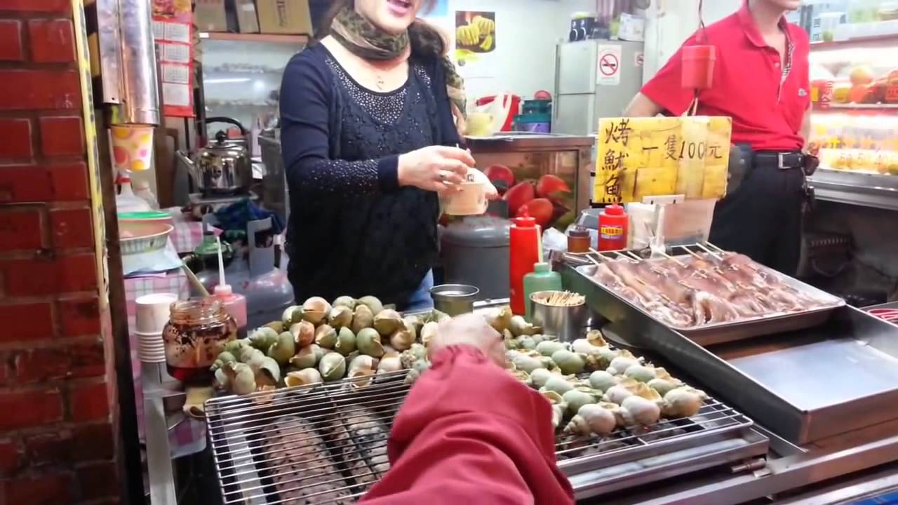 grilled sea snails taipei