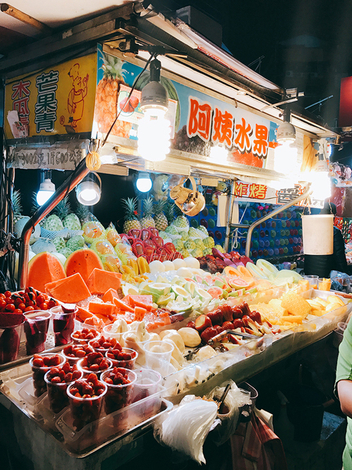 taipei fruit stall