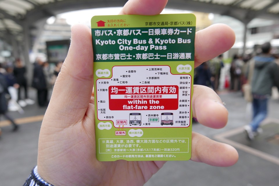 Kyoto-one day Bus-Pass