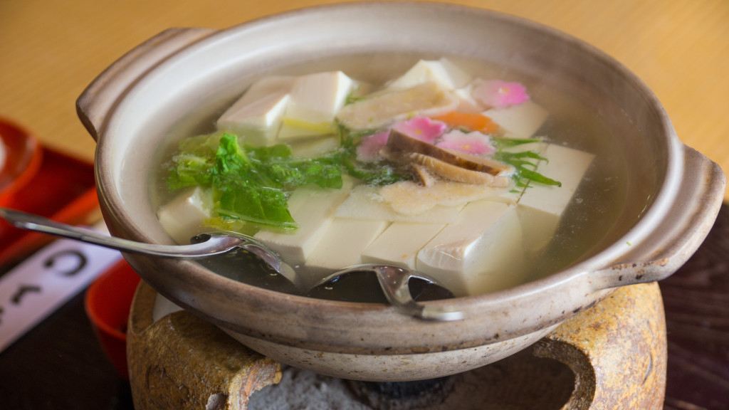 Yudofu (boiled tofu) Pot