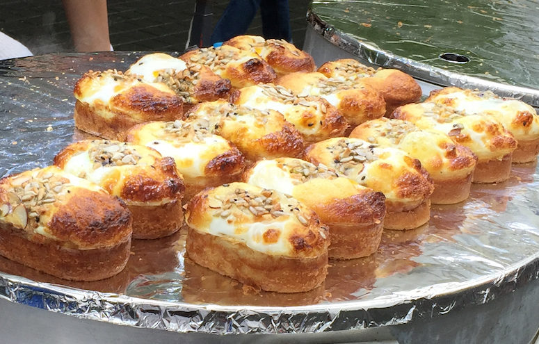 Egg bread Korean street food
