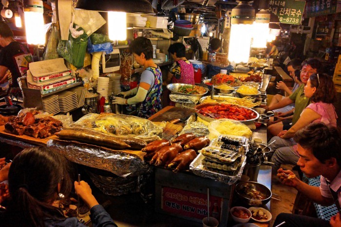 Street food in Gwangchang
