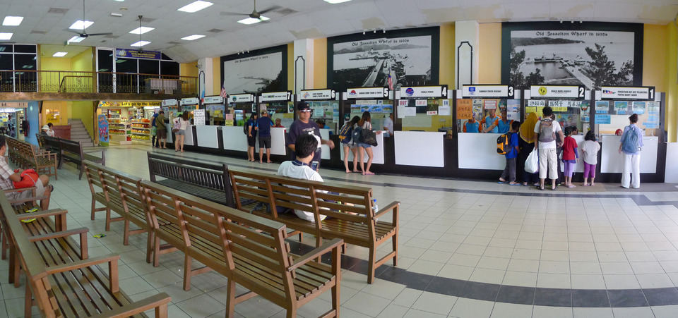 Ticketing Hall of Jesselton Point
