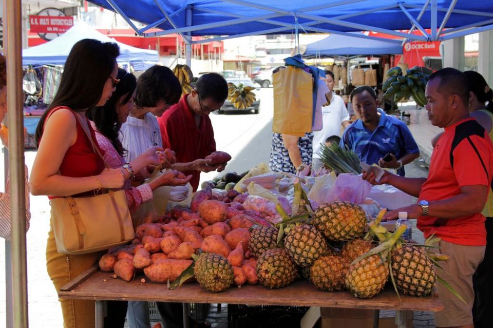 Fresh fruit - Gaya Street Sunday Market Kota Kinabalu Malaysia
