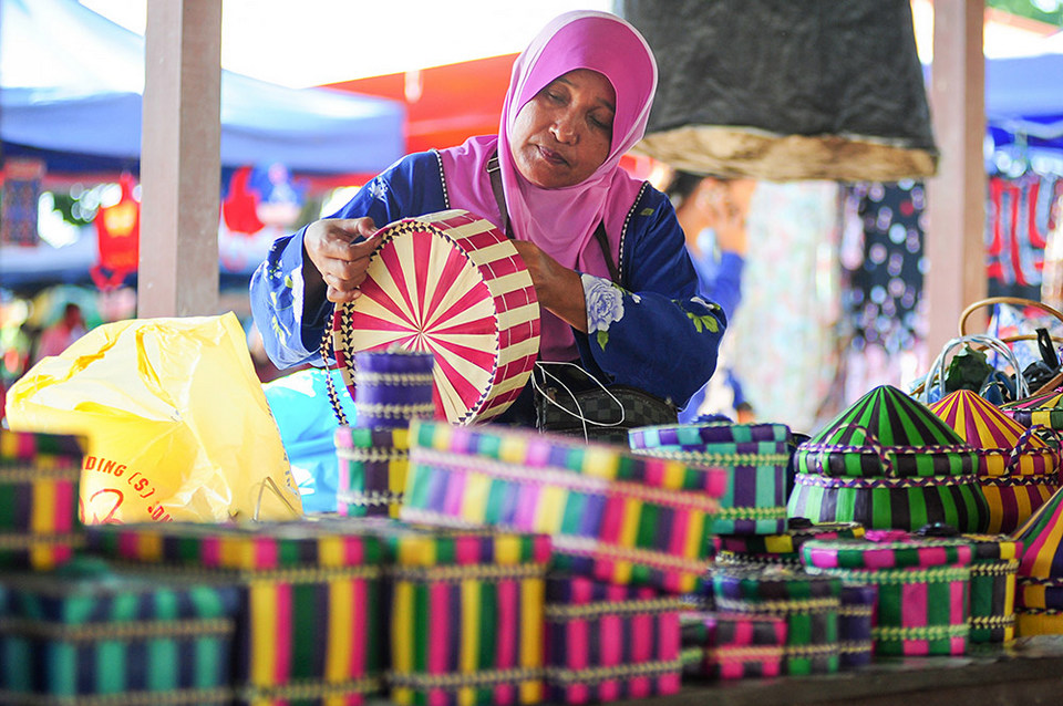 Gaya Street Sunday Market Kota Kinabalu Malaysia