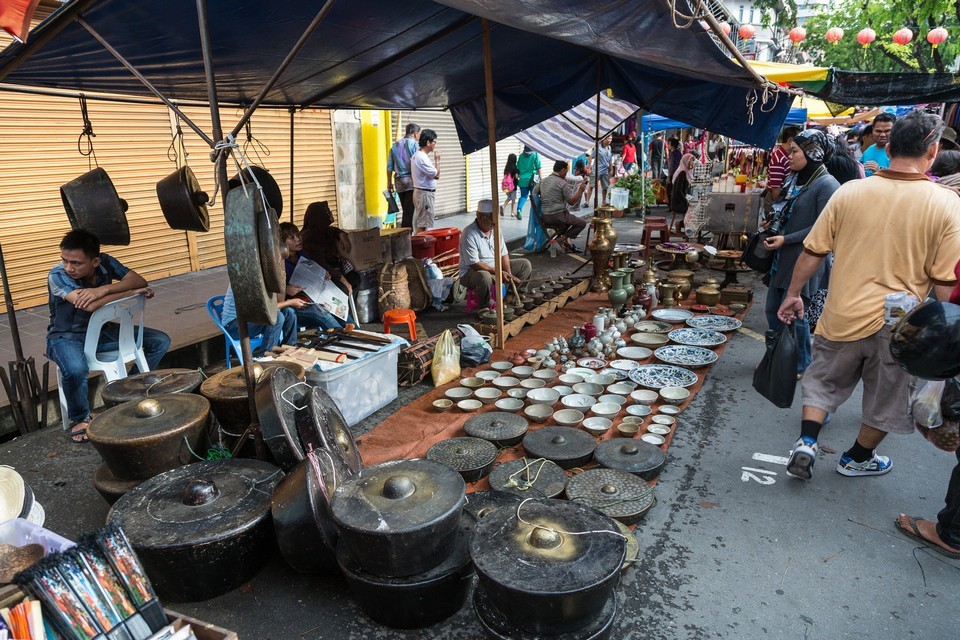 Gaya Street Sunday Market Kota Kinabalu Malaysia