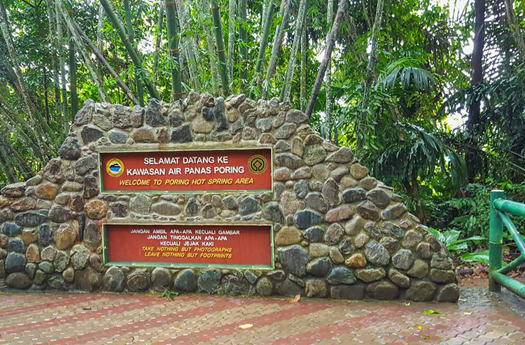 hot spring-kinabalu-park