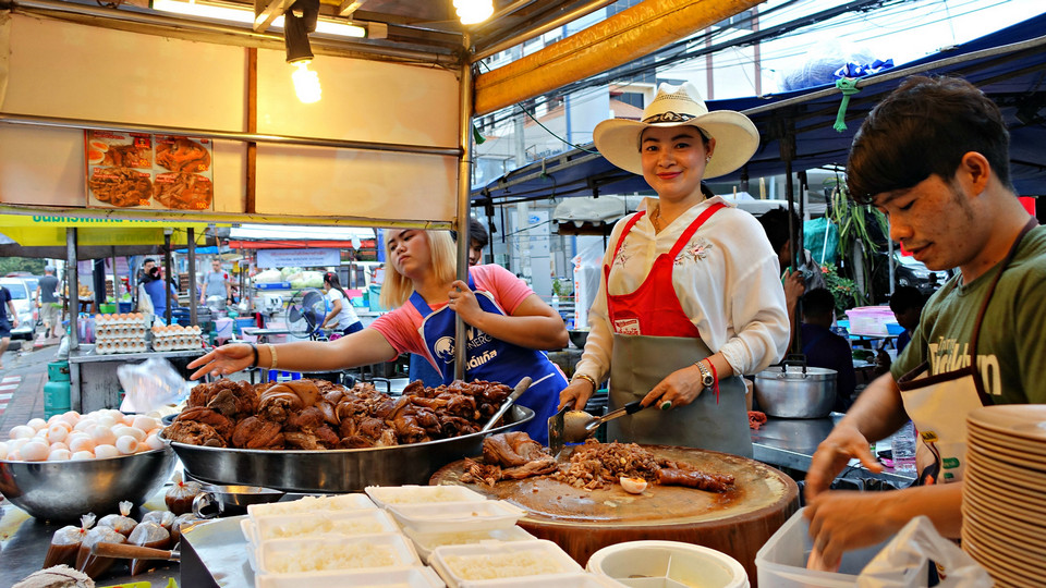 Cowboy Hat Lady at Khao Kha Moo
