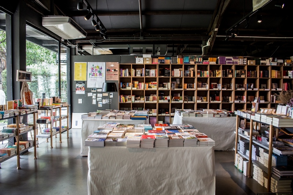Bookstore at The Jam Factory, Bangkok, Thailand