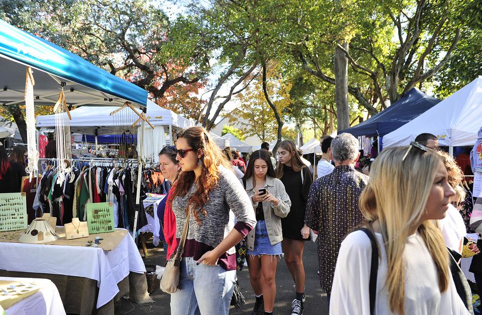 Trinkets and treasures at Glebe markets