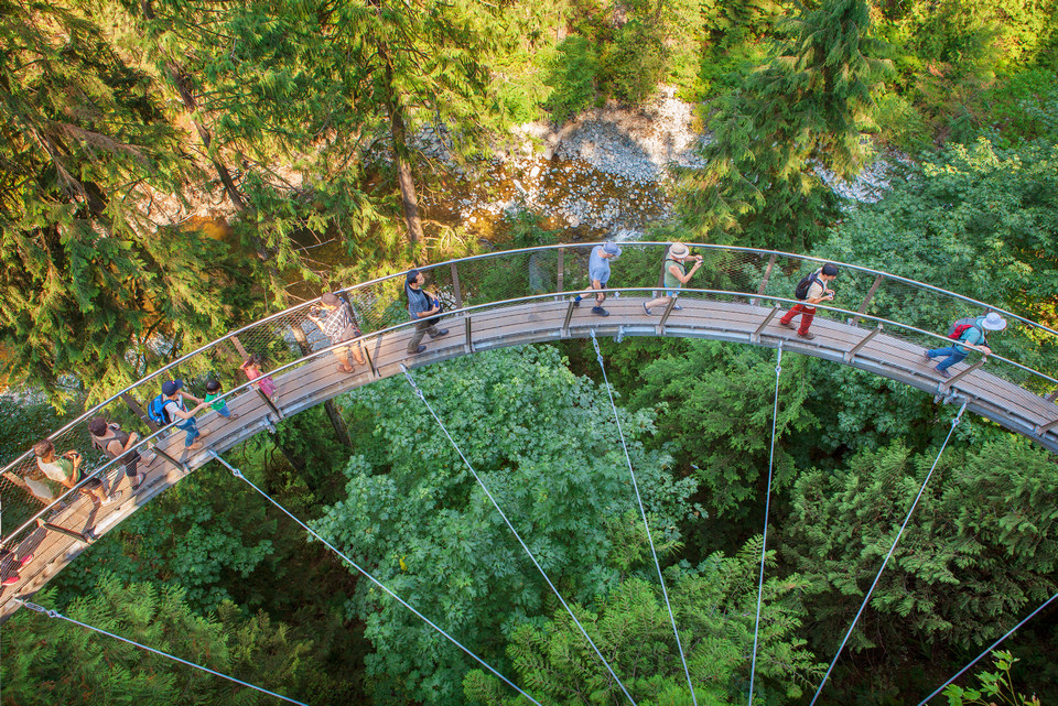 Capilano Suspension Bridge vancouver (1) Picture: vancouver island travel blog.