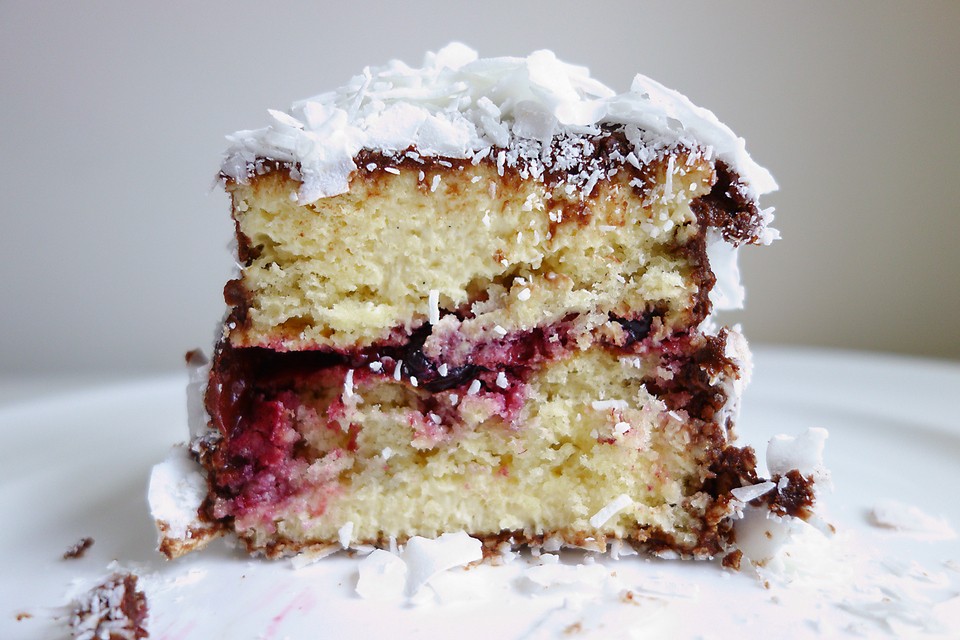 Flour and Stone lamington
