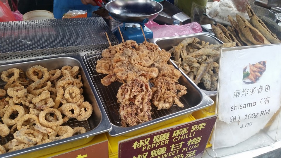 fried squid 1Sri Petaling Night Market