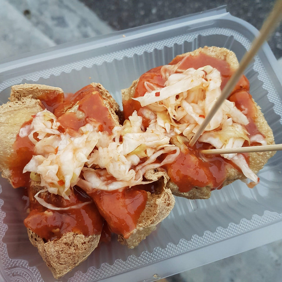 Stinky Tofu $8 @ KL OUG Night Market