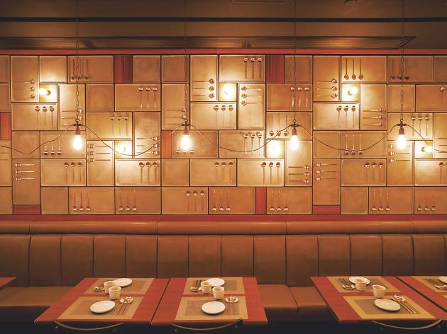 Interior of Bistro Seoul, Hong Kong