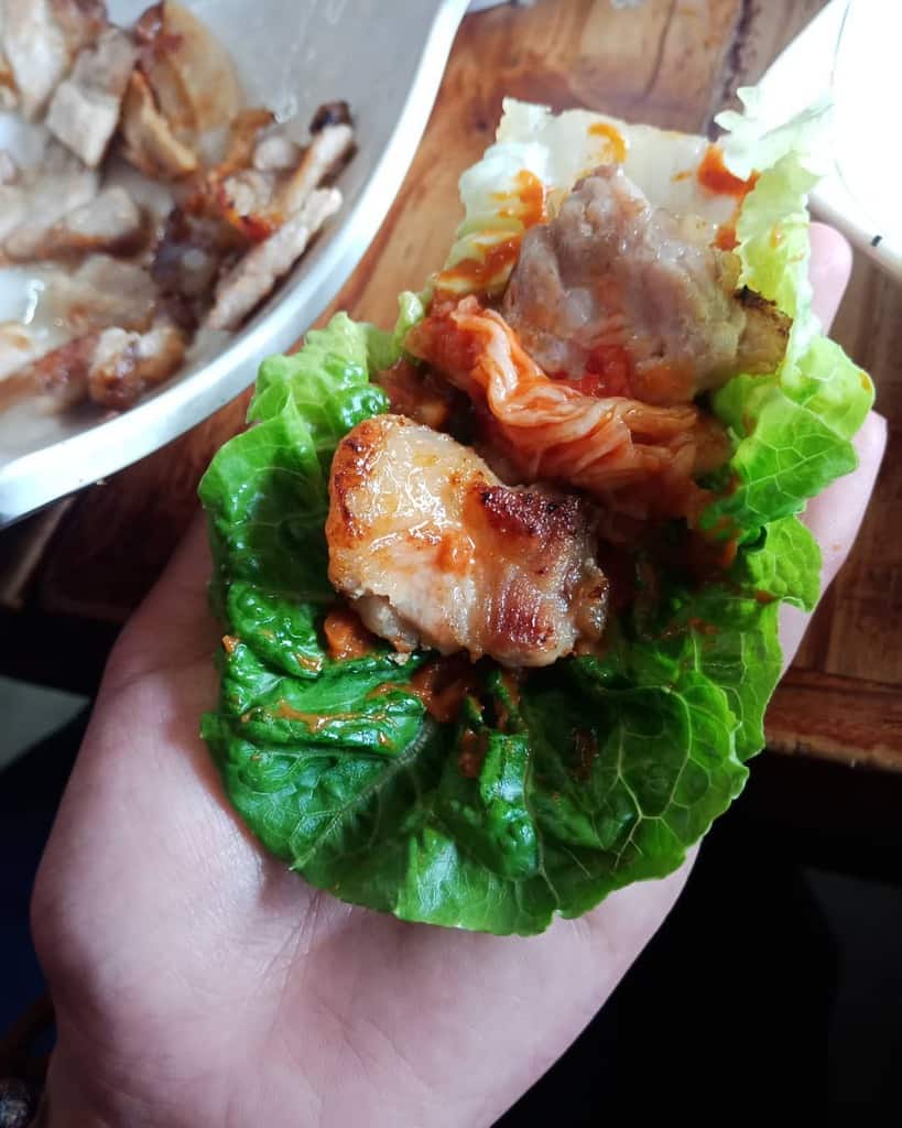 Samgyeopsal (Grilled pork belly BBQ) (1)
