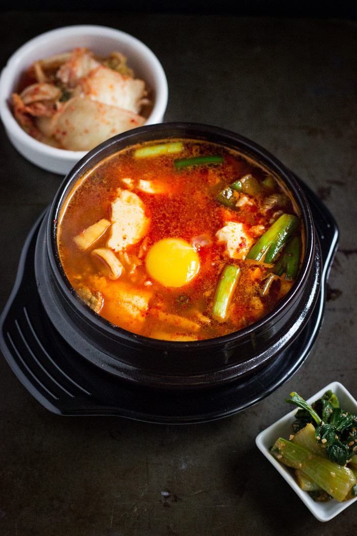 Sundubu-jjigae (Korean Spicy Soft Tofu Stew) (2)