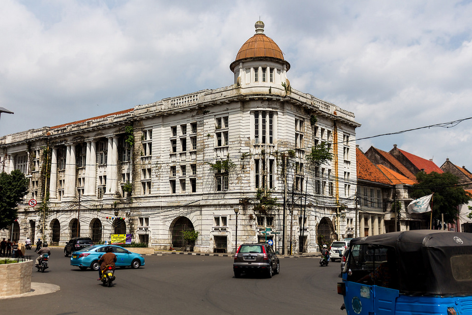 Old Abandoned Building in Jakarta Old Town