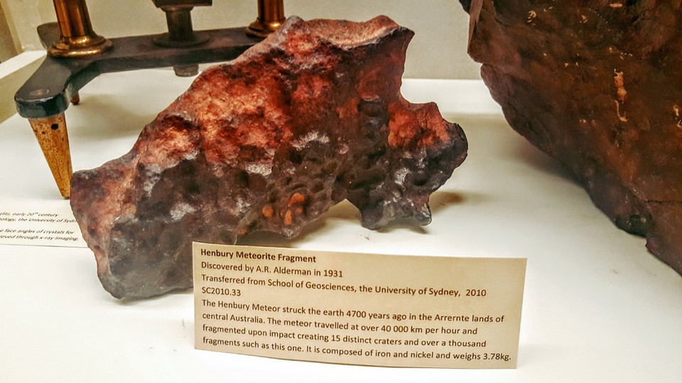 Henbury Meteorite fragment,