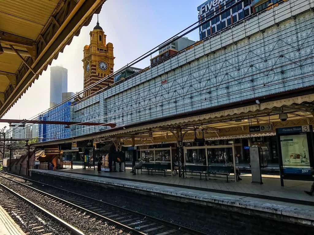 Flinders Street Railway Station melbourne australia