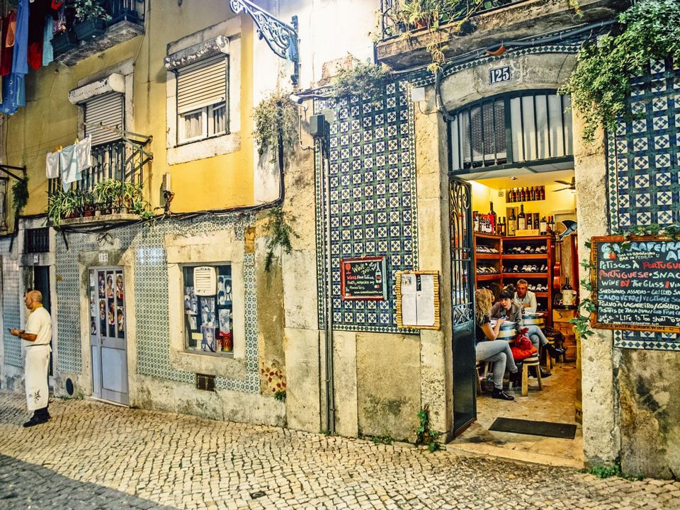 Lisbon’s laid-back wine bars can be found on many of the city’s cobbled streets