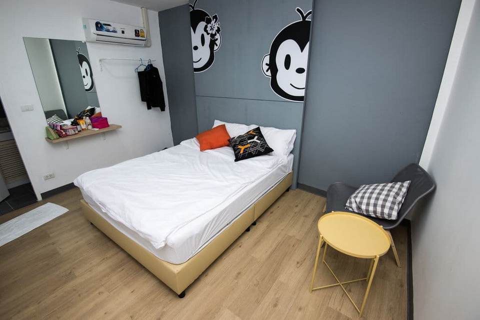 Monkey Nap Hostel, Bangkok, Thailand