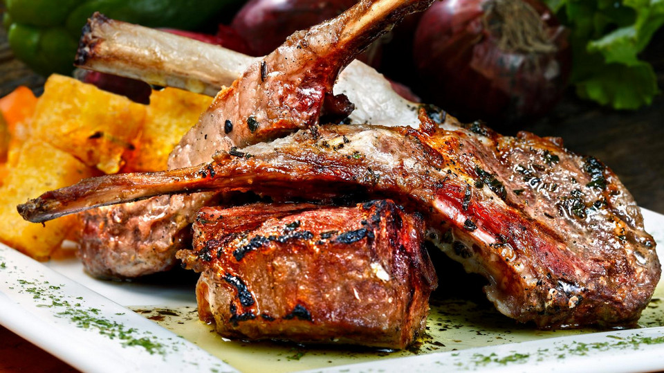 Grilled pork ribs boston