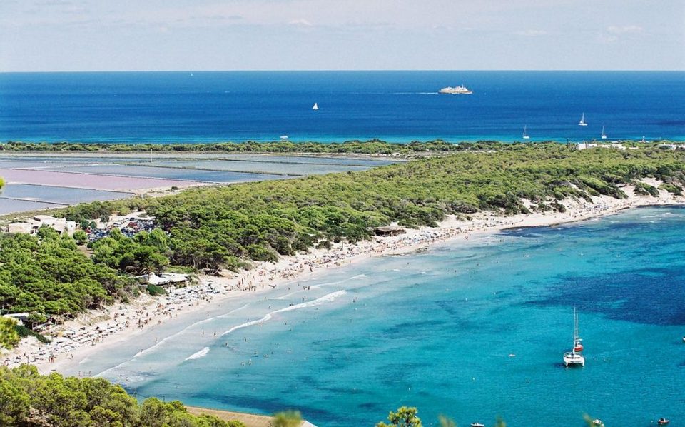 Ses Salines Nature Park in Ibiza,