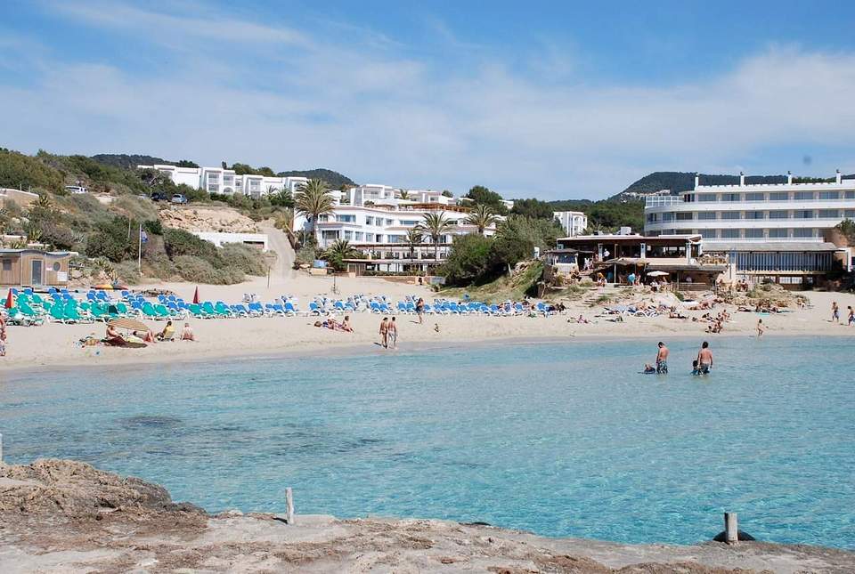 Cala-Tarida beach ibiza