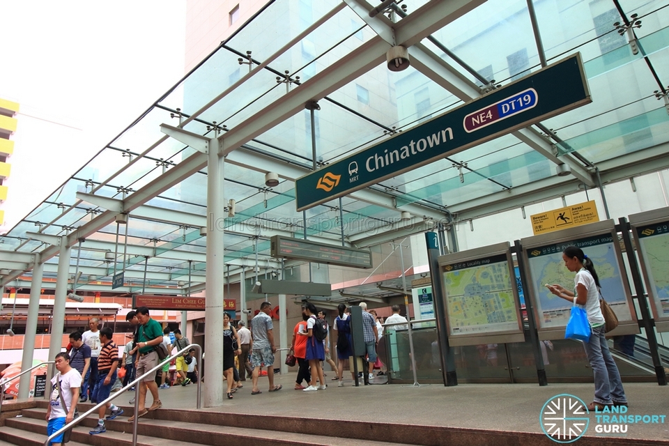Chinatown MRT Station – Exit C