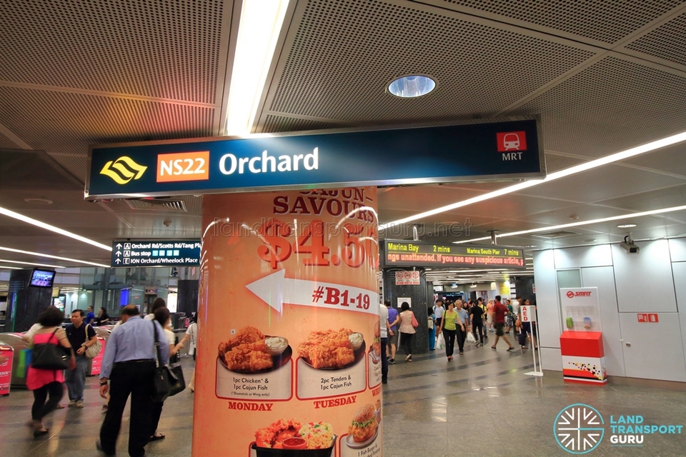 Orchard MRT Station