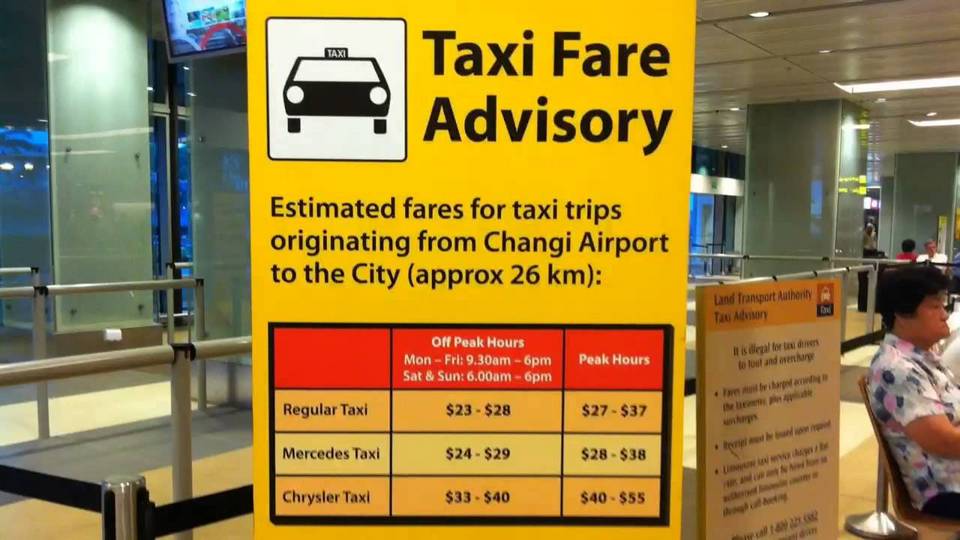 changi airport taxi