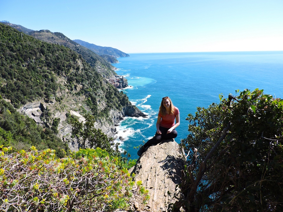Hiking from Vernazza to Monterosso