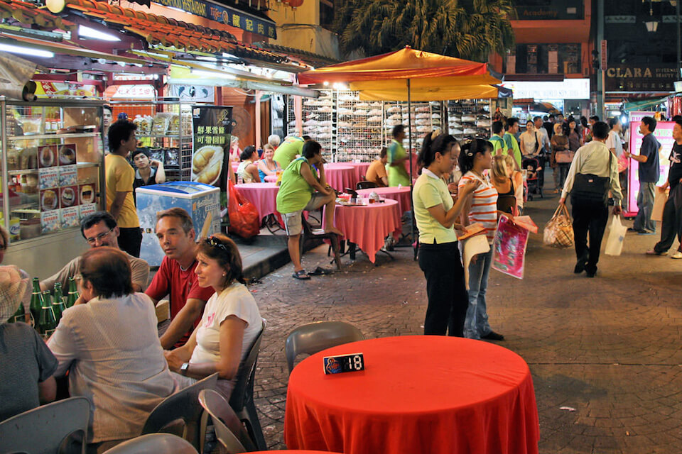 Street food Kuala Lumpur Malaysia