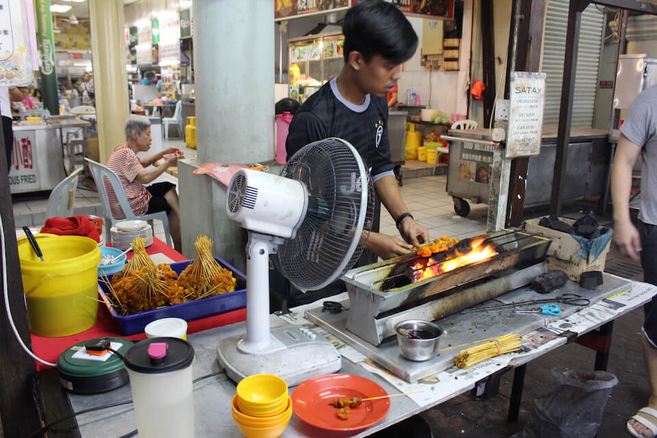 Street food Kuala Lumpur Malaysia