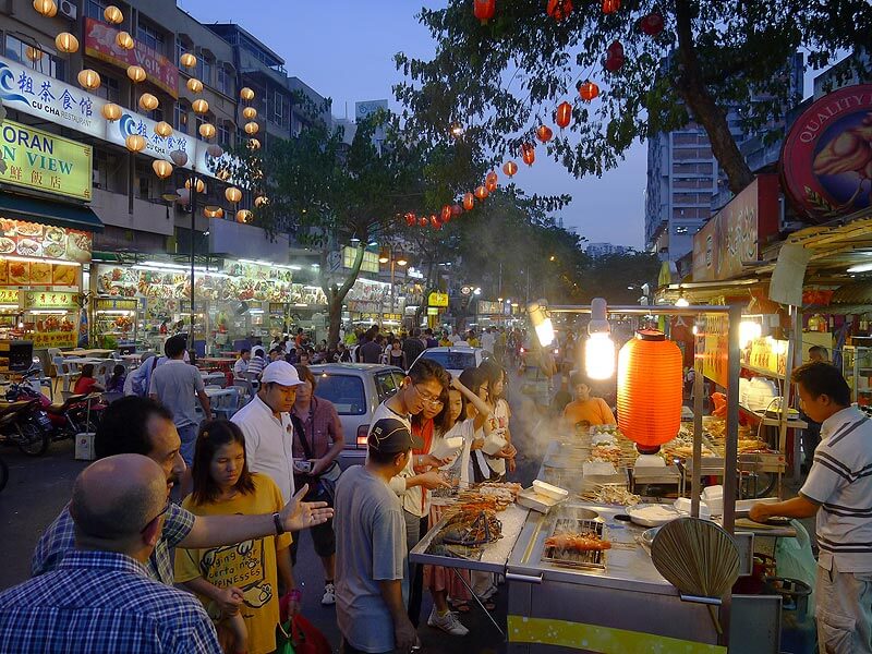Street food Kuala Lumpur Malaysia