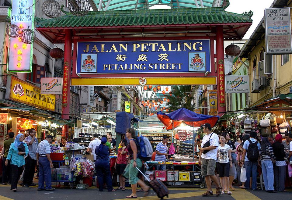 Petaling Night Street Market.