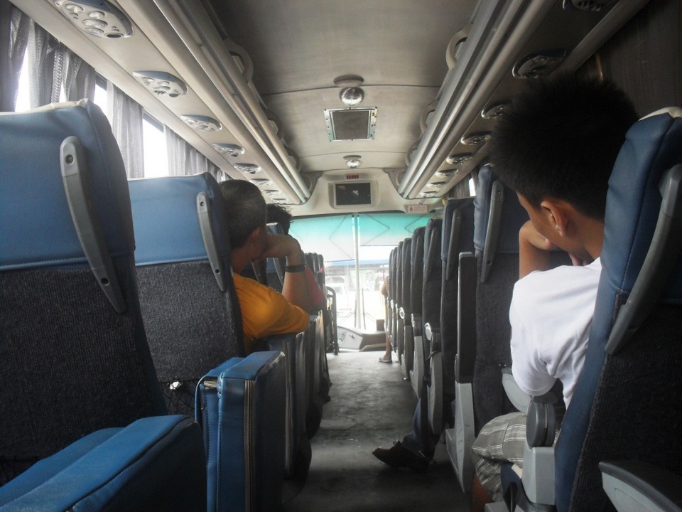inside ceres liner bus