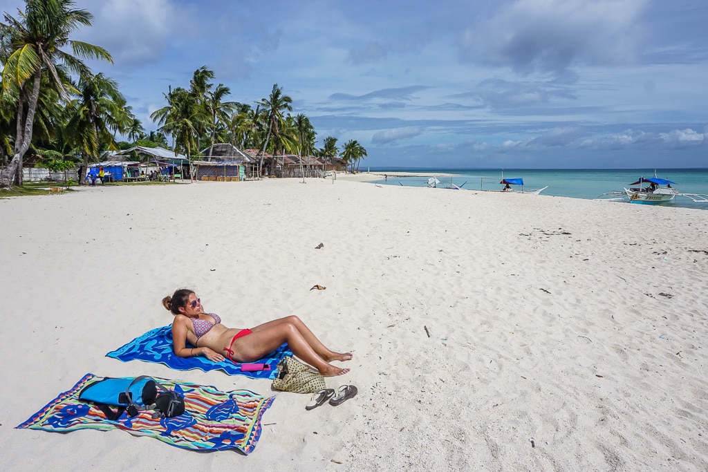 Santa Fe Beach on Bantayan Island