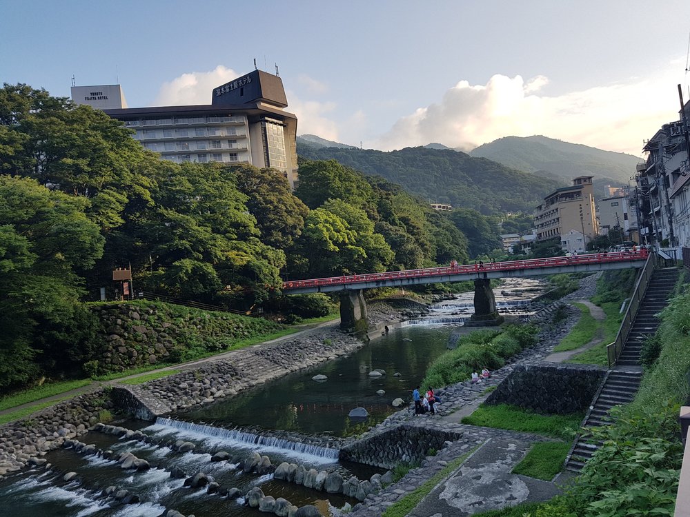 Mountain river at Hakone