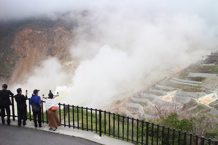 Owakudani valley