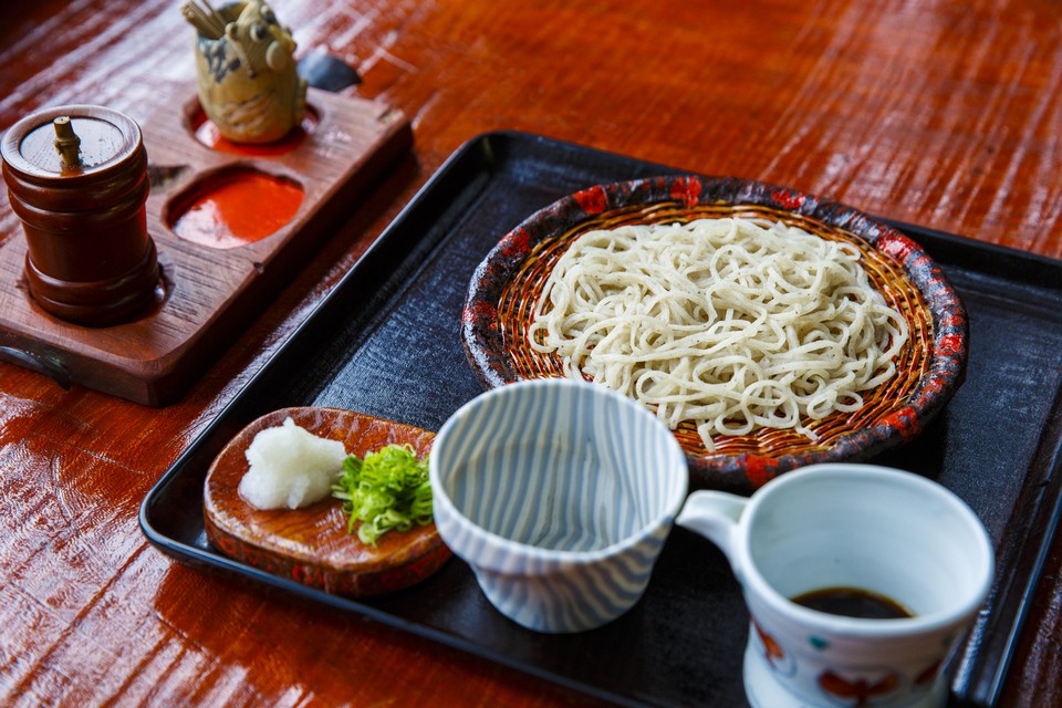 Takeyabu soba noodles hakone
