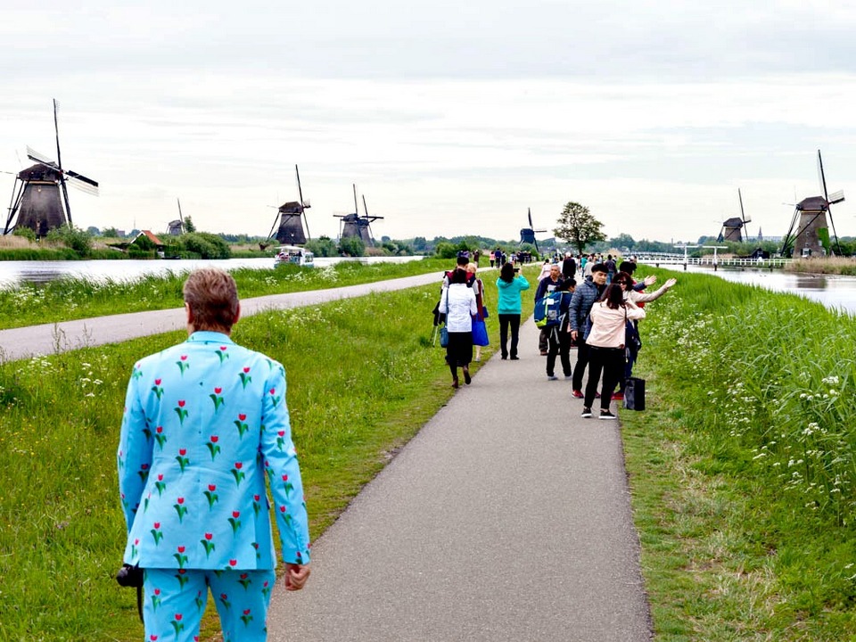 Windmill village Kinderdijk