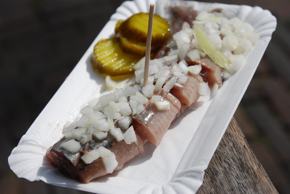 herring in Amsterdam (Hollandse Nieuwe)