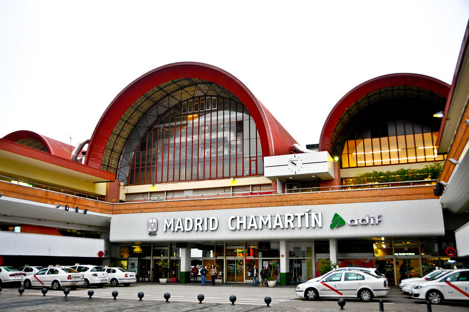 Madrid Chamartin Train Station Madrid Spain