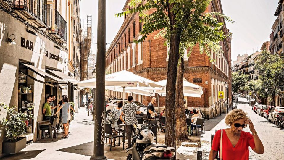The Malasaña district features small theaters, galleries and bars