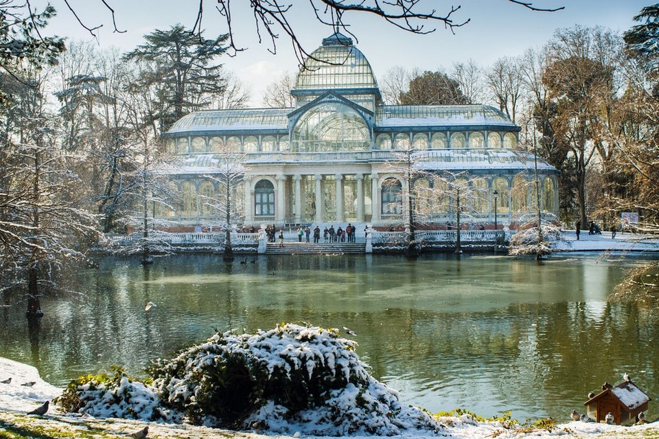 madrid in winter