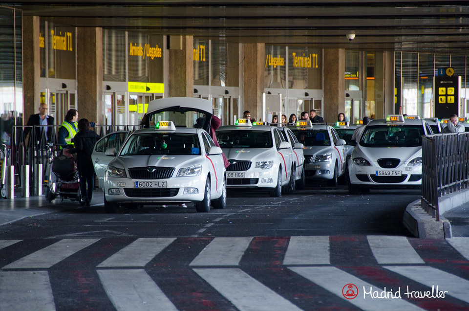 madrid taxi aiport