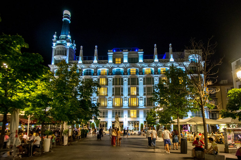 Plaza de Santa Ana, Madrid, Spain